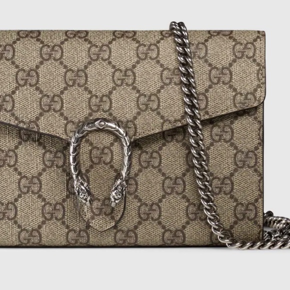 USED DIONYSUS GG SUPREME CHAIN WALLET - Picture 4 of 4